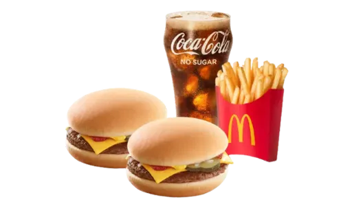2 Cheeseburger Meal