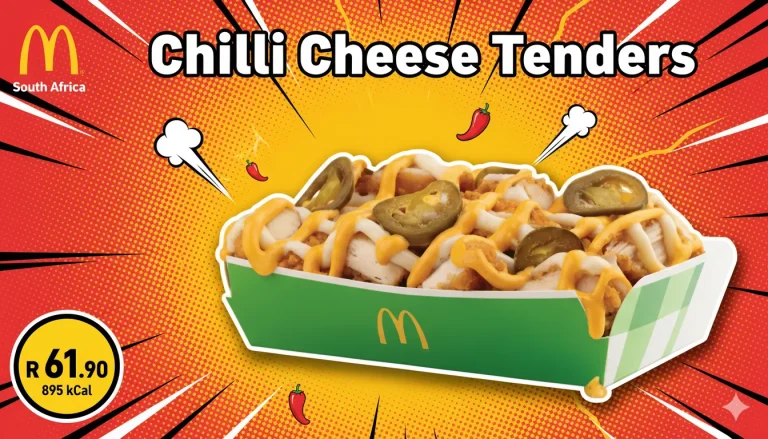 Chilli Cheese Tenders McDonald's South Africa