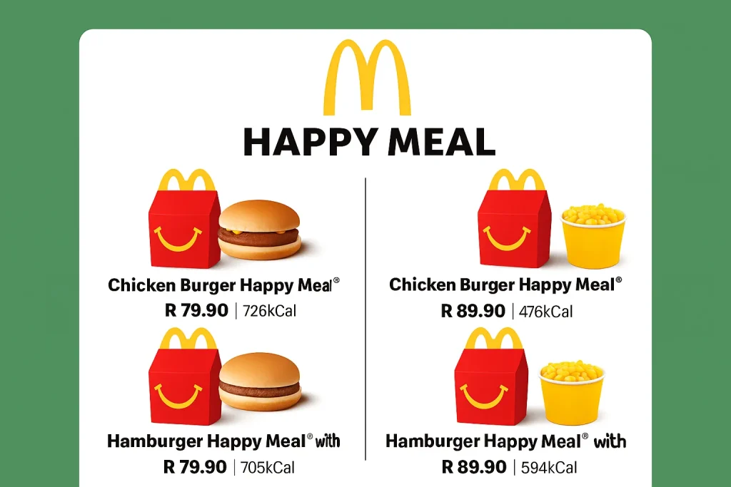 McDonald's Happy Meal prices