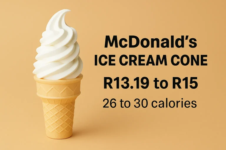McDonald’s Ice Cream Cone UK