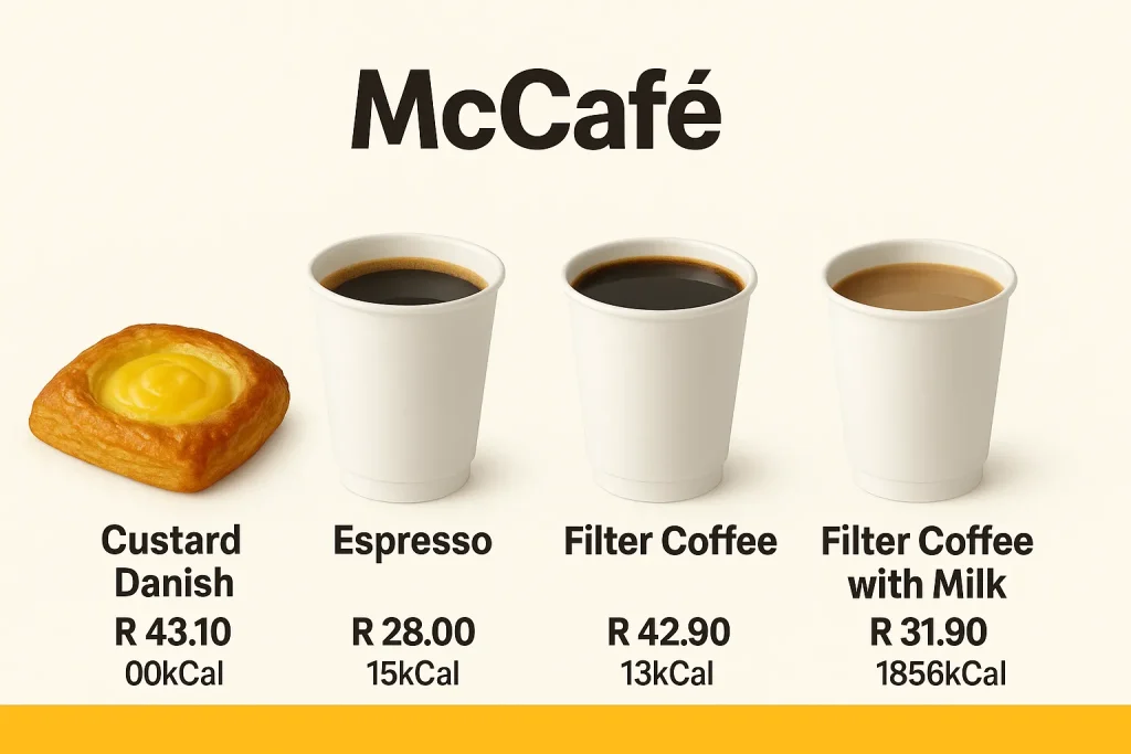 Mcdonald's McCafé Menu 4