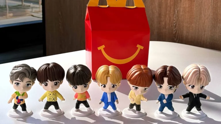 BTS / TinyTAN Happy Meal Toys