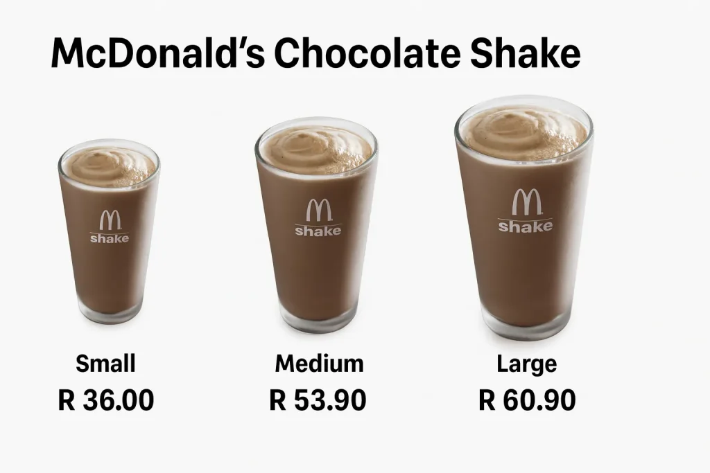 McDonald's Chocolate Shake
