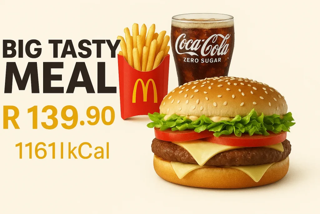 McDonald's southAfrica Big Tasty Meal