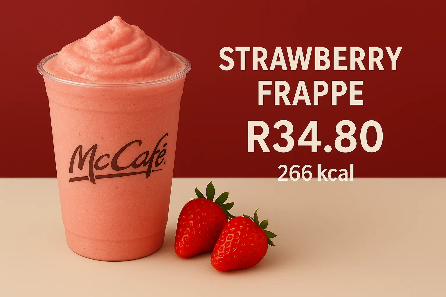 Strawberry Frappe