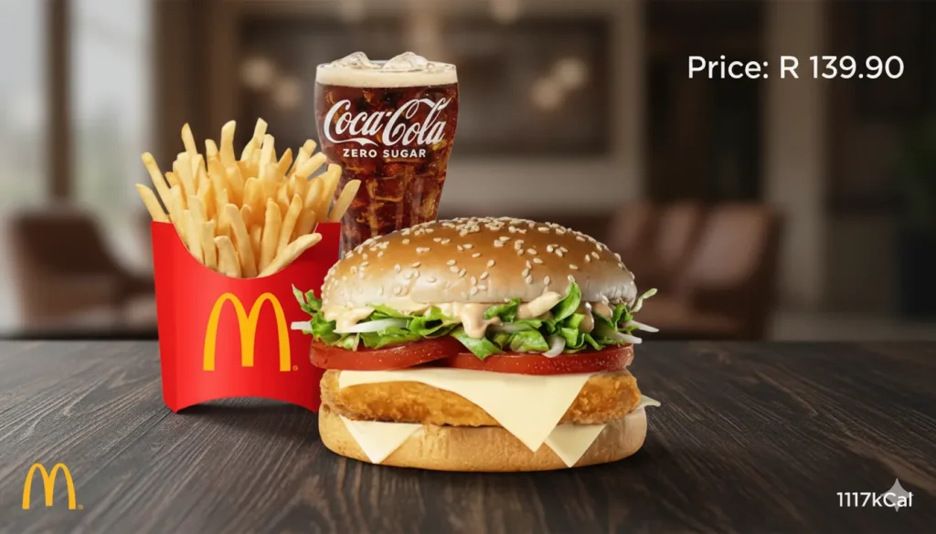 McDonalds Big Tasty Chicken Meal