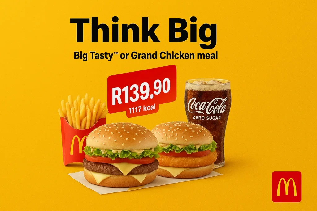 McDonalds Big Tasty Chicken Meal South Africa
