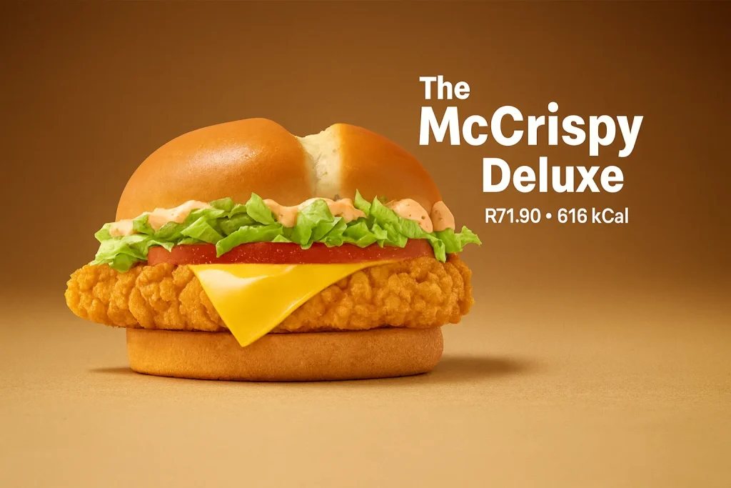 McDonalds McCrispy Deluxe