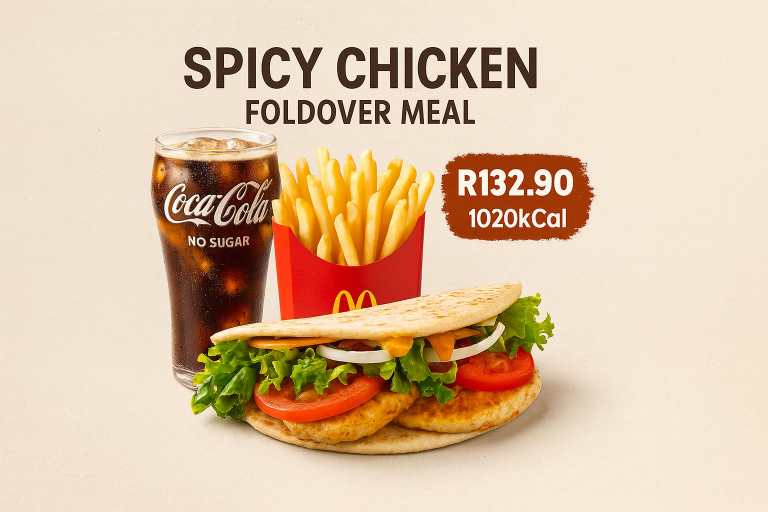 McDonald's Spicy Chicken Foldover Meal Price