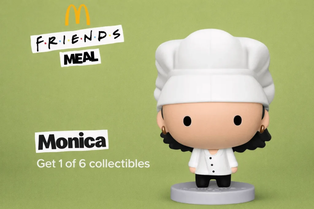 McDonalds Friends Meal Monica