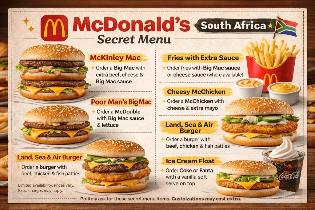 McDonald’s Secret Menu