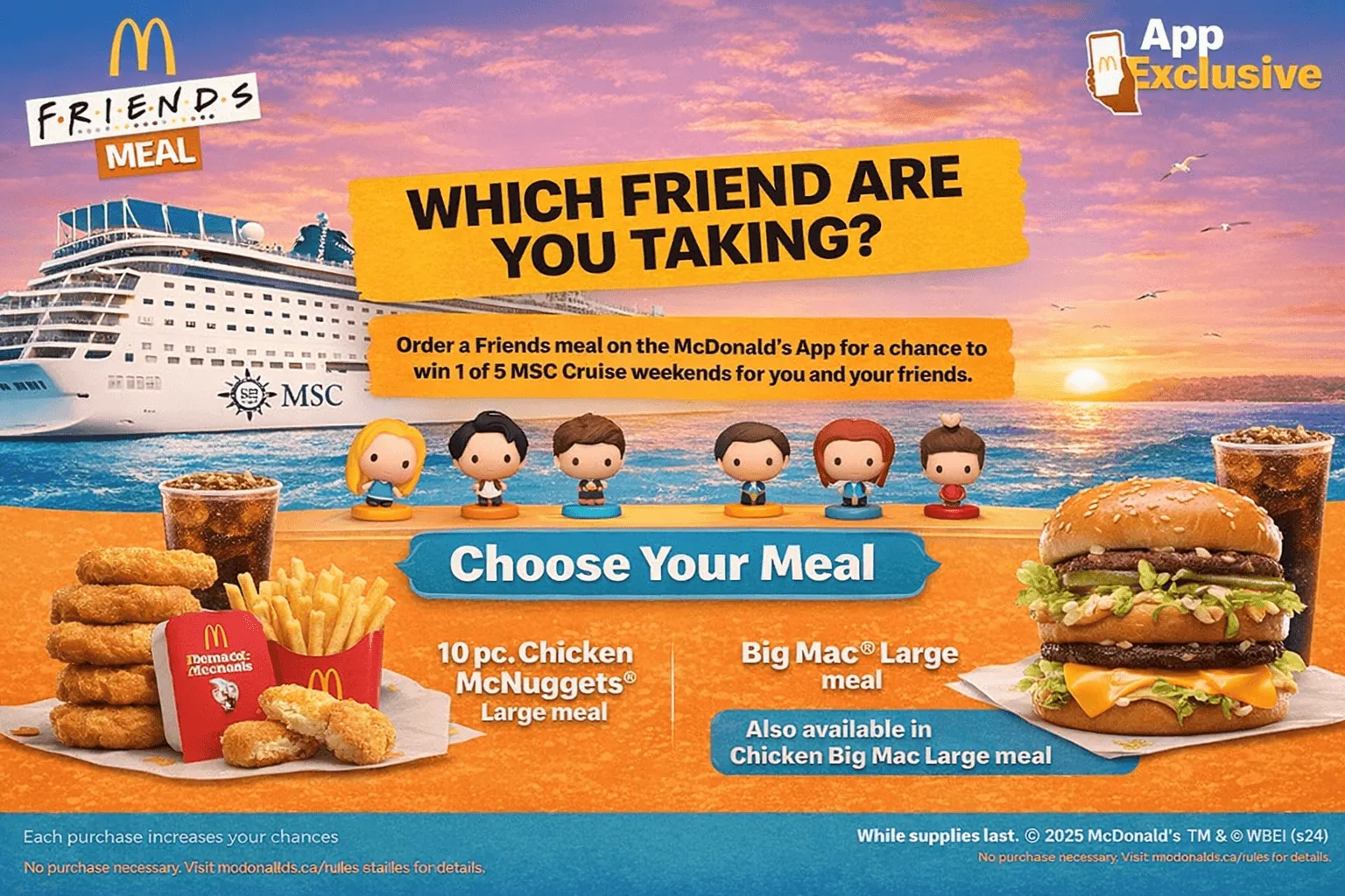 Friends, fries, and collectible toys