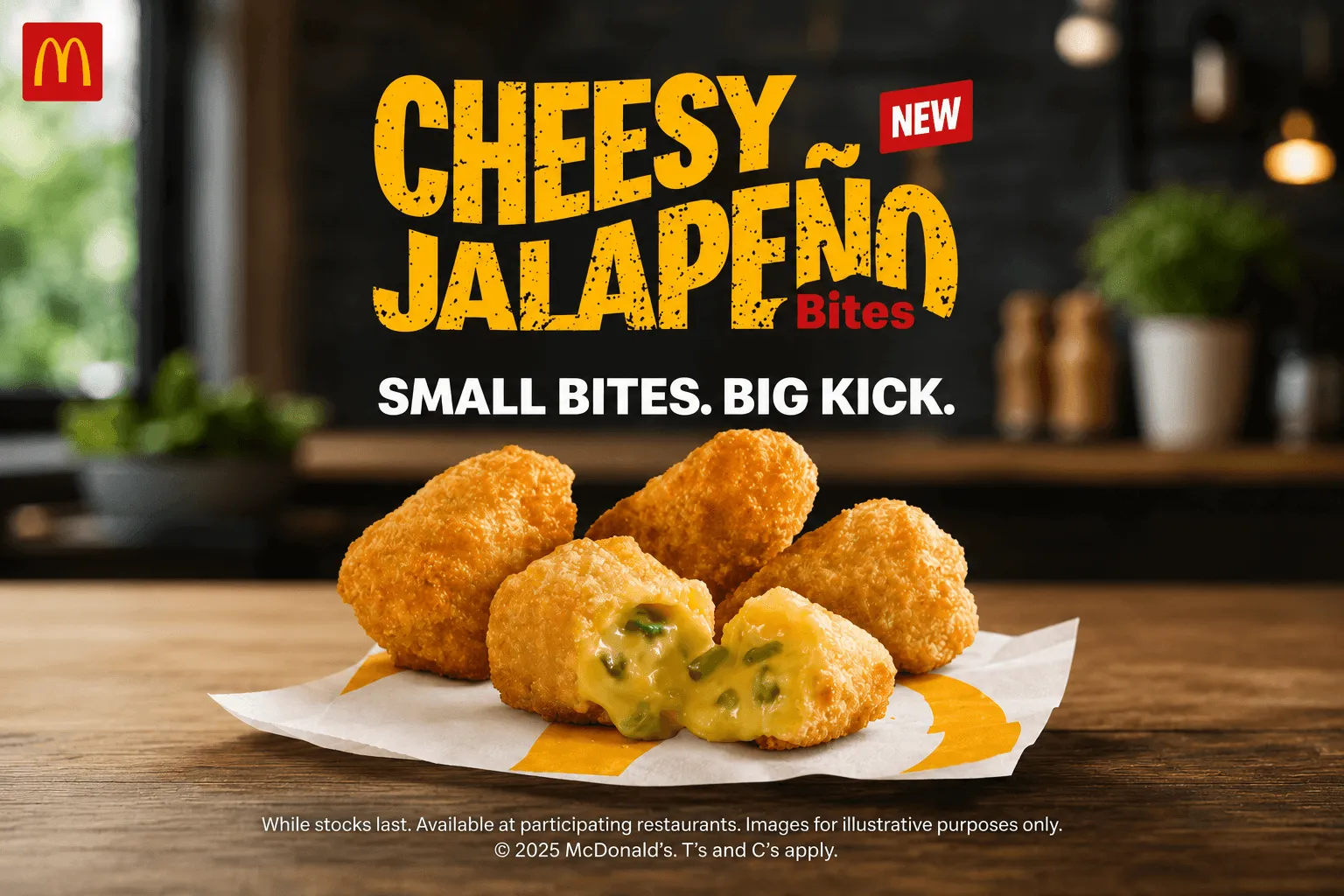 Small bites. Big Kick.