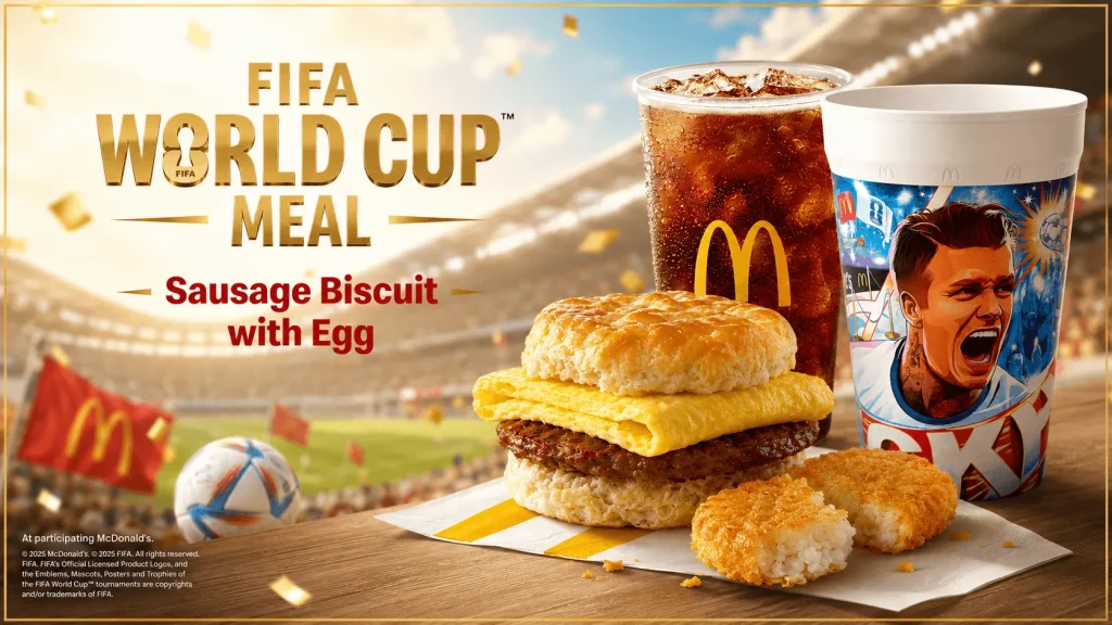 FIFA World Cup™ Meal - Sausage Biscuit with Egg