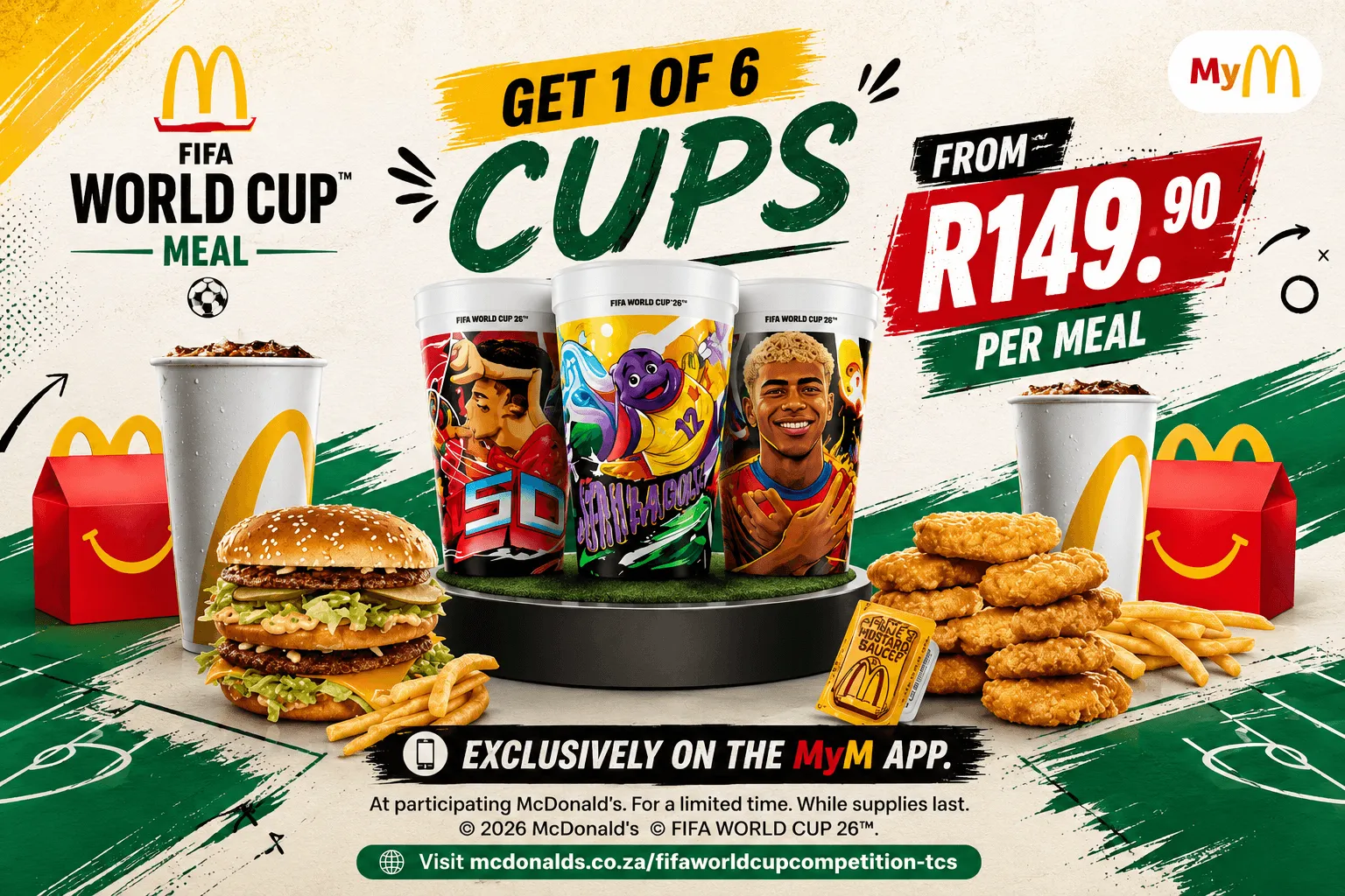 Large FIFA™ Meal with a Happy Meal