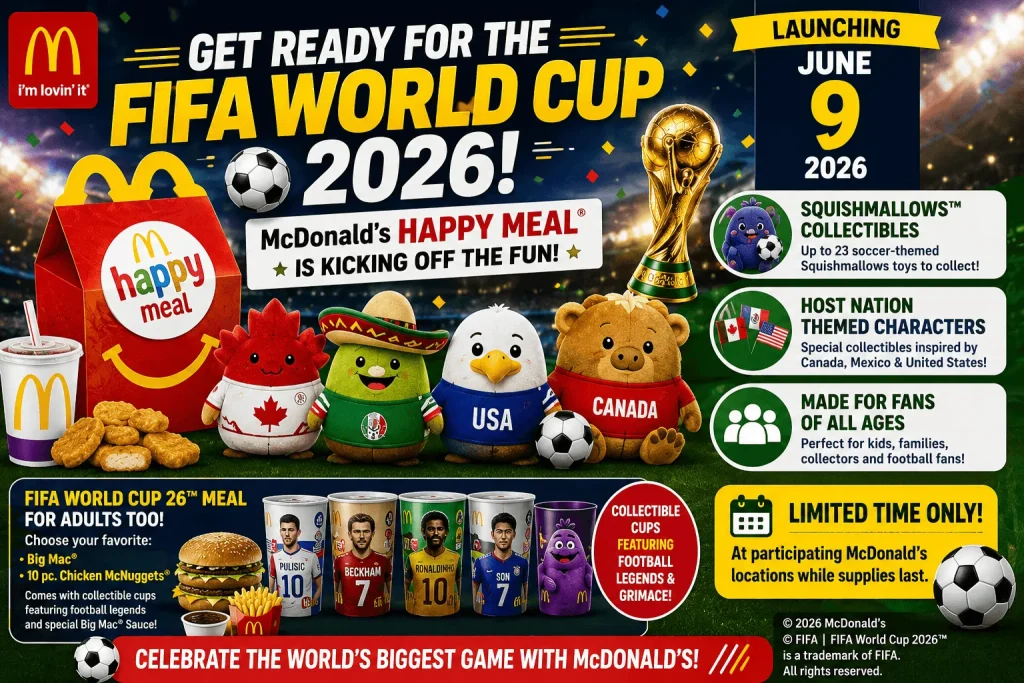McDonald FIFA World Cup Happy Meal