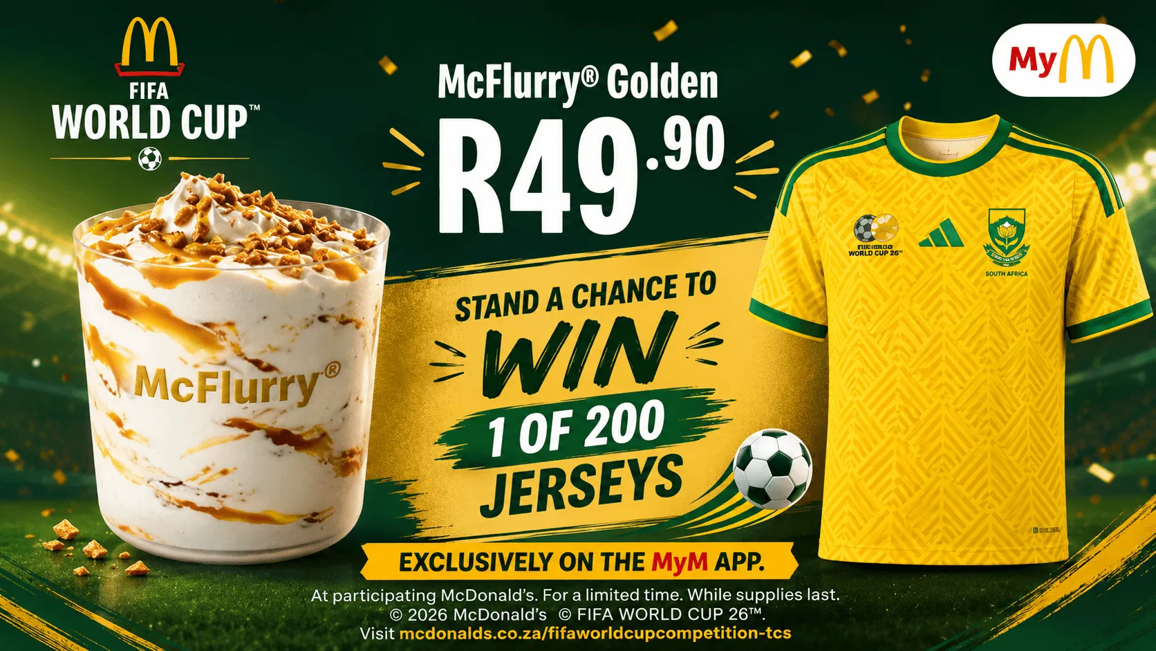 McFlurry Golden FIFA World Cup